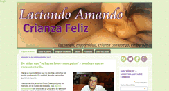 Desktop Screenshot of lactandoamando.com